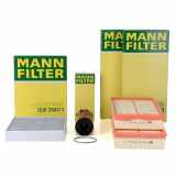 MANN-FILTER Filter, Innenraumluft CUK 2847/1 + Luftfilter C 39 219 + Ölfilter HU 8001 x