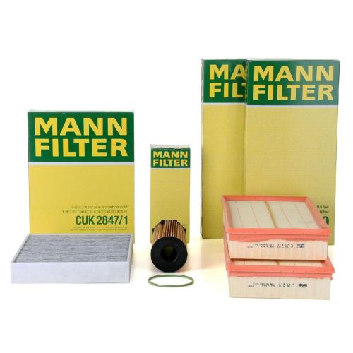 MANN-FILTER Filter, Innenraumluft CUK 2847/1 + Luftfilter C 39 219 + Ölfilter HU 8001 x Bild MANN-FILTER Filter, Innenraumluft CUK 2847/1 + Luftfilter C 39 219 + Ölfilter HU 8001 x