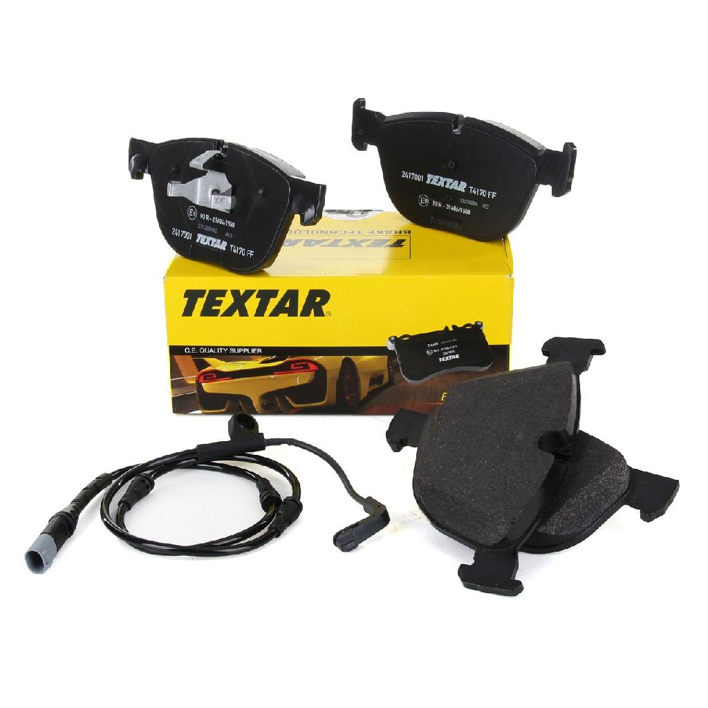 TEXTAR 2417001 Bremsbeläge + Warnkontakt BMW X5 E70 X6 E71 E72 vorne