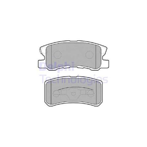 DELPHI Bremsbelagsatz, Scheibenbremse LP1691 + Bremsscheibe BG4169 Bild DELPHI Bremsbelagsatz, Scheibenbremse LP1691 + Bremsscheibe BG4169