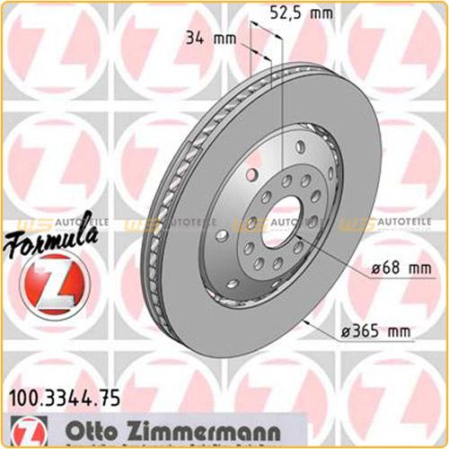 ZIMMERMANN Bremsscheibe 100.3344.75 + Bremsscheibe 100.3343.75 BREMBO Bremsbelagsatz, Scheibenbremse P 85 078 Bild ZIMMERMANN Bremsscheibe 100.3344.75 + Bremsscheibe 100.3343.75 BREMBO Bremsbelagsatz, Scheibenbremse P 85 078