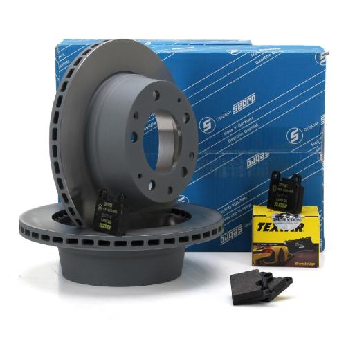 SEBRO Bremsscheiben + TEXTAR Beläge PORSCHE 911 2.2-3.0 Carrera / Turbo hinten Bild SEBRO Bremsscheiben + TEXTAR Beläge PORSCHE 911 2.2-3.0 Carrera / Turbo hinten