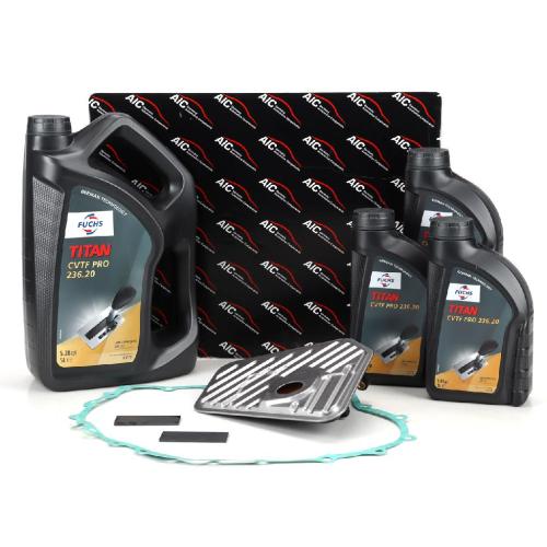 AIC Getriebefilter Satz 01J CVT Automatik + 8L FUCHS Getriebeöl AUDI A4 B6 B7 A6 C5 C6 Bild AIC Getriebefilter Satz 01J CVT Automatik + 8L FUCHS Getriebeöl AUDI A4 B6 B7 A6 C5 C6