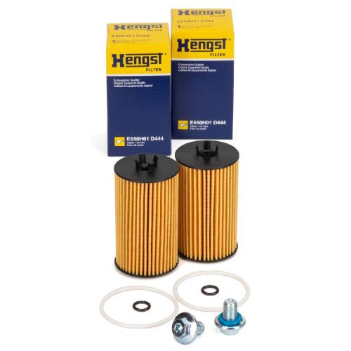 2x HENGST E650H01D444 Ölfilter + Schraube OPEL Astra J K Insignia Mokka Zafira C 1.6 CDTI Bild 2x HENGST E650H01D444 Ölfilter + Schraube OPEL Astra J K Insignia Mokka Zafira C 1.6 CDTI