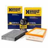 HENGST FILTER Filter, Innenraumluft E2974LC01 + Luftfilter E1023L + Ölfilter H221W