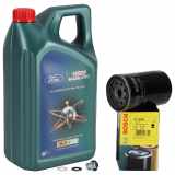 5L CASTROL MAGNATEC A5 5W-30 Motoröl + BOSCH Ölfilter FORD Galaxy Sierra Transit 2.0-2.9