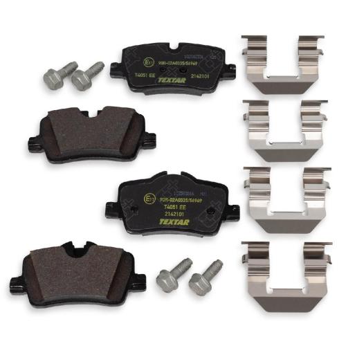 TEXTAR 2142101 Bremsbeläge + Sensor BMW 3er G20 G21 4er G22 G23 G26 ohne M-Technik hinten Bild TEXTAR 2142101 Bremsbeläge + Sensor BMW 3er G20 G21 4er G22 G23 G26 ohne M-Technik hinten