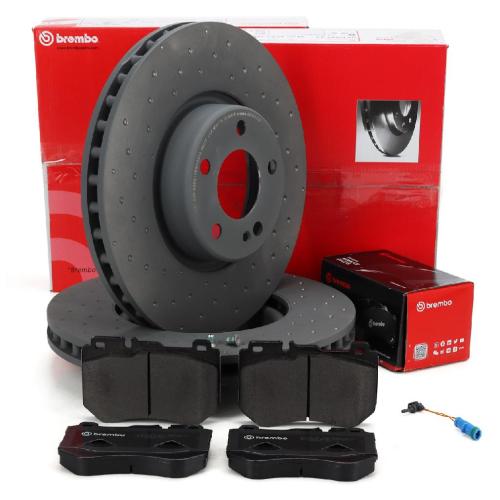 BREMBO Bremsscheiben + Beläge + Sensor MERCEDES W205 S205 C205 A205 mit Sportpaket vorne Bild BREMBO Bremsscheiben + Beläge + Sensor MERCEDES W205 S205 C205 A205 mit Sportpaket vorne