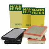 MANN-FILTER Luftfilter C 30 153/2 + Filter, Innenraumluft CUK 3124-2