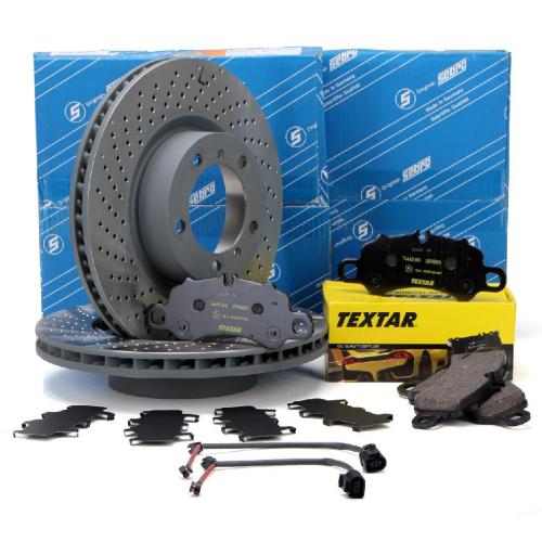 SEBRO Bremsscheiben + TEXTAR Beläge PORSCHE 911 991 3.0 Carrera 370 PS vorne Bild SEBRO Bremsscheiben + TEXTAR Beläge PORSCHE 911 991 3.0 Carrera 370 PS vorne
