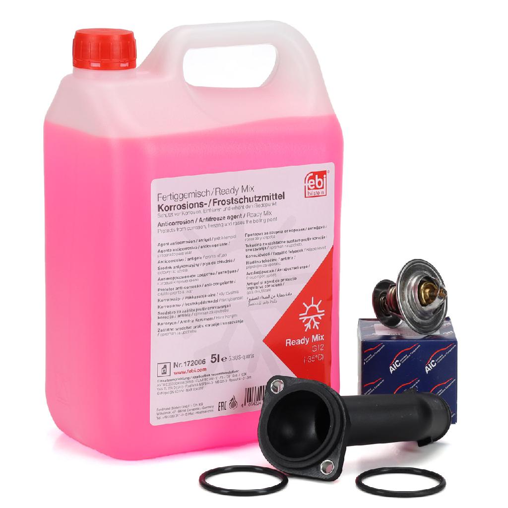 JP GROUP Kühlmittelflansch 1114506400 FEBI BILSTEIN Frostschutz 172006 AIC Thermostat, Kühlmittel 51177