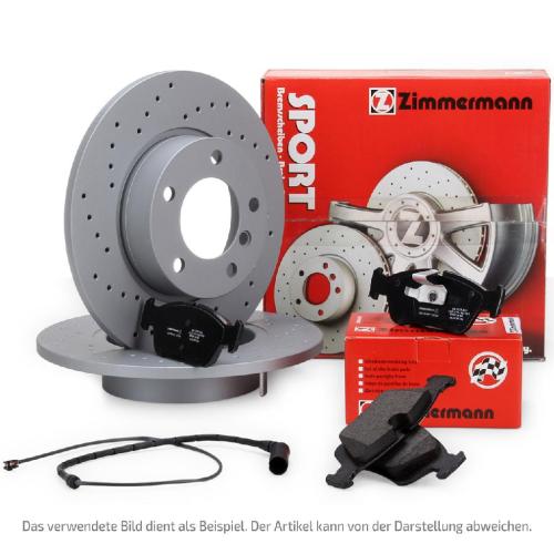 Zimmermann SPORT Bremsscheiben + Beläge + Wako MERCEDES 190 W201 E 1.8/2.0 D 2.0/2.5 vorne Bild Zimmermann SPORT Bremsscheiben + Beläge + Wako MERCEDES 190 W201 E 1.8/2.0 D 2.0/2.5 vorne