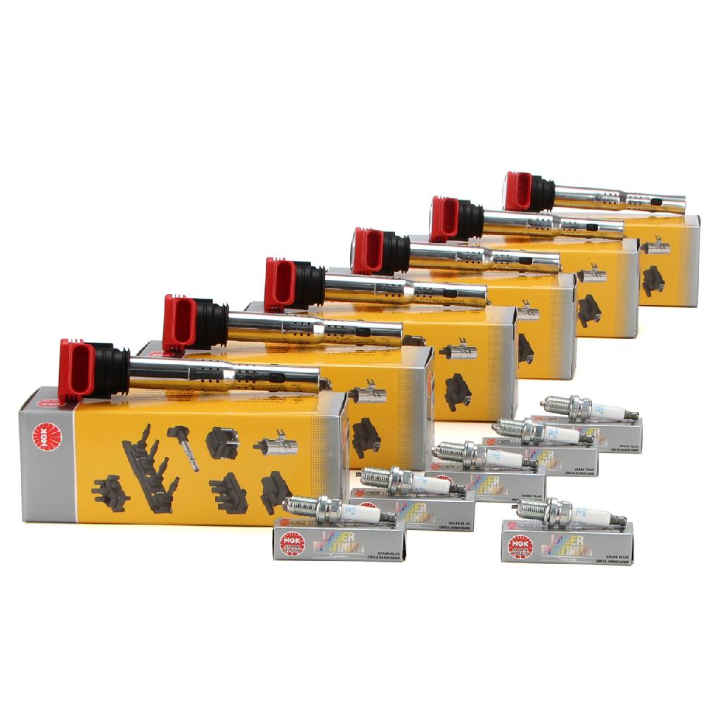 NGK Zündkerze 6840 + Zündspule 48041