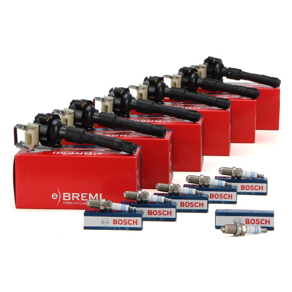 BREMI Zündspule 11860T BOSCH Zündkerze 0 242 232 501