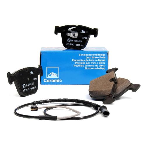 ATE Ceramic Bremsbeläge + Warnsensor BMW X5 E70 F15 X6 E71 E72 F16 ab 04.2010 hinten Bild ATE Ceramic Bremsbeläge + Warnsensor BMW X5 E70 F15 X6 E71 E72 F16 ab 04.2010 hinten