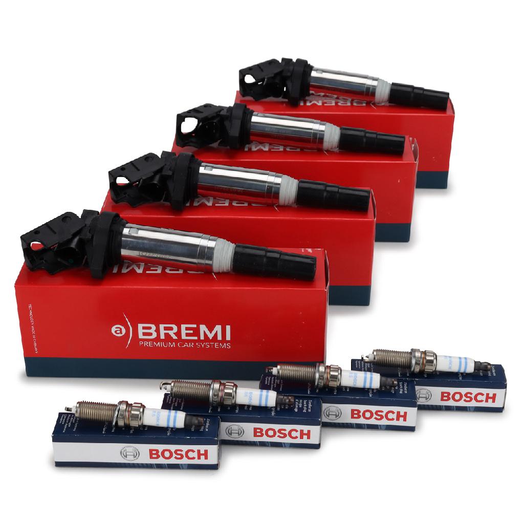 BREMI Zündspule 20360 BOSCH Zündkerze 0 242 140 535