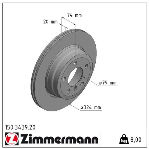 ZIMMERMANN Bremsscheibe 150.3439.20 + Bremsbelagsatz, Scheibenbremse 23447.170.1 FEBI BILSTEIN Warnkontakt, Bremsbelagverschleiß 23123 Bild ZIMMERMANN Bremsscheibe 150.3439.20 + Bremsbelagsatz, Scheibenbremse 23447.170.1 FEBI BILSTEIN Warnkontakt, Bremsbelagverschleiß 23123
