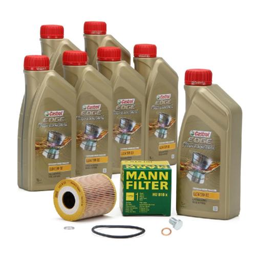 7 Liter CASTROL Edge Motoröl ÖL 5W30 M BMW Longlife-04 + MANN Ölfilter HU818x Bild 7 Liter CASTROL Edge Motoröl ÖL 5W30 M BMW Longlife-04 + MANN Ölfilter HU818x