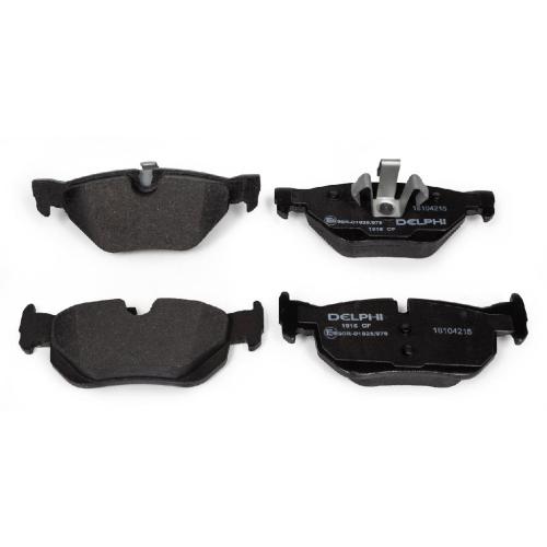 DELPHI Bremsscheiben + Bremsbeläge + Sensor BMW 1er E82 E88 120i bis 02.2010 hinten Bild DELPHI Bremsscheiben + Bremsbeläge + Sensor BMW 1er E82 E88 120i bis 02.2010 hinten