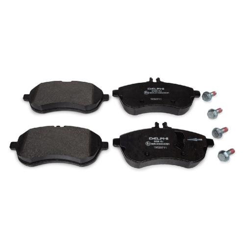 DELPHI Bremsscheiben + Bremsbeläge + Wako MERCEDES W204 W212 R172 vorne Bild DELPHI Bremsscheiben + Bremsbeläge + Wako MERCEDES W204 W212 R172 vorne