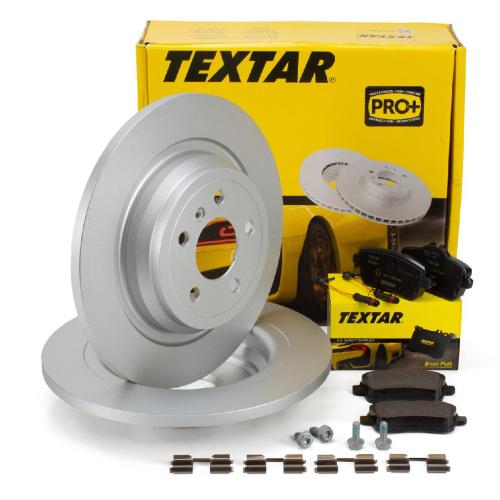 TEXTAR Bremsscheiben + Bremsbeläge + Sensor MERCEDES GLE M-Klasse W166 C262 hinten Bild TEXTAR Bremsscheiben + Bremsbeläge + Sensor MERCEDES GLE M-Klasse W166 C262 hinten