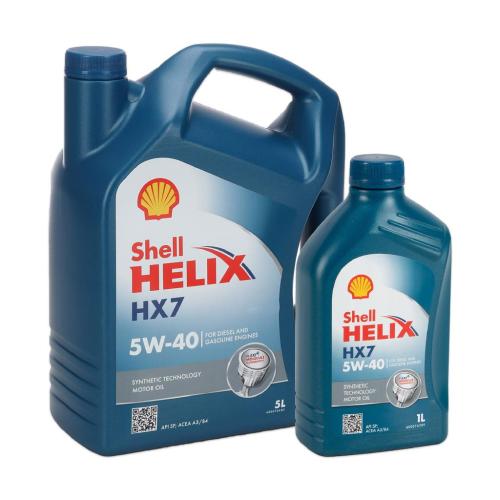 6L 6 Liter SHELL Motoröl Öl HELIX HX7 5W-40 5W40 MB 229.3 VW 502.00 505.00 Bild 6L 6 Liter SHELL Motoröl Öl HELIX HX7 5W-40 5W40 MB 229.3 VW 502.00 505.00