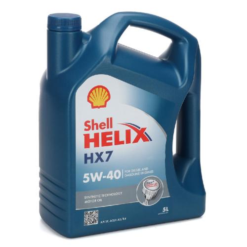 7L 7 Liter SHELL Motoröl Öl HELIX HX7 5W-40 5W40 MB 229.3 VW 502.00 505.00 Bild 7L 7 Liter SHELL Motoröl Öl HELIX HX7 5W-40 5W40 MB 229.3 VW 502.00 505.00