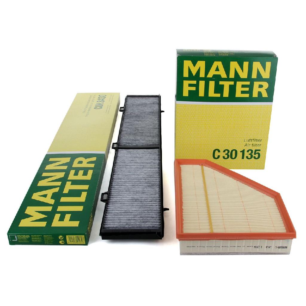 MANN-FILTER Filter, Innenraumluft CUK 8430 + Luftfilter C 30 135