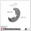 ZIMMERMANN Bremsbackensatz 10990.155.9 + Bremstrommel 250.1774.20 Bild ZIMMERMANN Bremsbackensatz 10990.155.9 + Bremstrommel 250.1774.20