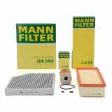 MANN Filterset 3-tlg AUDI A4 (8K B8) A5 (8T 8F) Q5 (8RB) 2.0 TDI 120-177 PS