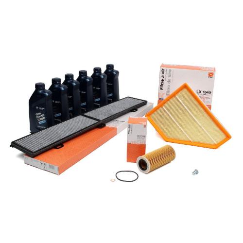 MAHLE Filterset 3-tlg + 6L ORIGINAL 5W30 Motoröl BMW 3er E90 E91 E92 330d N57 335d M57 Bild MAHLE Filterset 3-tlg + 6L ORIGINAL 5W30 Motoröl BMW 3er E90 E91 E92 330d N57 335d M57