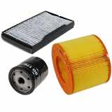 Filterset Filterpaket 3-tlg für SAAB 9-5 (YS3E) 2.0t 2.3t 3.0 V6t 150-250 PS