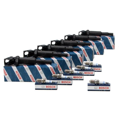 BOSCH Zündspule 0 221 504 464 + Zündkerze 0 242 232 501 Bild BOSCH Zündspule 0 221 504 464 + Zündkerze 0 242 232 501
