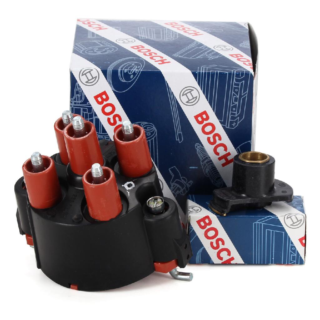 BOSCH Zündverteilerläufer 1 234 332 333 + Zündverteilerkappe 1 235 522 325