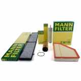 MANN Filterset Filterpaket 4-tlg BMW 3er E90 E91 E92 E93 316d 318d 320d N47