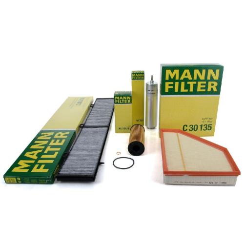 MANN Filterset Filterpaket 4-tlg BMW 3er E90 E91 E92 E93 316d 318d 320d N47 Bild MANN Filterset Filterpaket 4-tlg BMW 3er E90 E91 E92 E93 316d 318d 320d N47