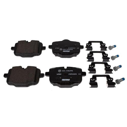 TEXTAR 2470301 Bremsbeläge + Warnkontakt BMW 5er F10 6er F12 F13 F06 hinten Bild TEXTAR 2470301 Bremsbeläge + Warnkontakt BMW 5er F10 6er F12 F13 F06 hinten