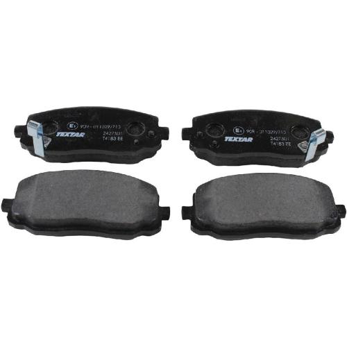 TEXTAR Bremsbelagsatz, Scheibenbremse 2427501 + Bremsscheibe 92147103 Bild TEXTAR Bremsbelagsatz, Scheibenbremse 2427501 + Bremsscheibe 92147103