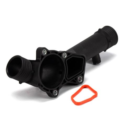 NRF Thermostat + FEBI Thermostatgehäuse + 2L BASF Frostschutz BMW 5er E39 7er E38 M52 Bild NRF Thermostat + FEBI Thermostatgehäuse + 2L BASF Frostschutz BMW 5er E39 7er E38 M52
