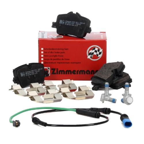 ZIMMERMANN Bremsbeläge + Wako BMW 3er G20 G21 4er G22 G23 ohne M-Sportpaket hinten Bild ZIMMERMANN Bremsbeläge + Wako BMW 3er G20 G21 4er G22 G23 ohne M-Sportpaket hinten