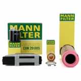 MANN Filterset 4-tlg MERCEDES W204 S204 C200CDI 136 PS + C220CDI 170 PS OM646