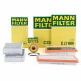 MANN Filterset 3-tlg MERCEDES GL X164 M- W164 R- W251 V251 280-350CDI OM642