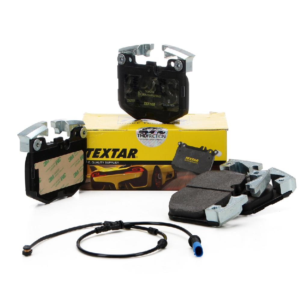 TEXTAR 2242501 Bremsbeläge + Wako BMW X3 G01 X4 G02 mit M-Technik vorne