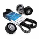 DAYCO Keilrippenriemen 6PK1873 FEBI BILSTEIN Riemenspanner, Keilrippenriemen 30121 + Umlenk-/Führungsrolle, Keilrippenriemen 27374