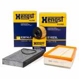 HENGST FILTER Ölfilter E823H D263 + Filter, Innenraumluft E2974LC01 + Luftfilter E1023L