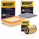 HENGST FILTER Ölfilter E106H D34 + Filter, Innenraumluft E2933LC + Luftfilter E173L