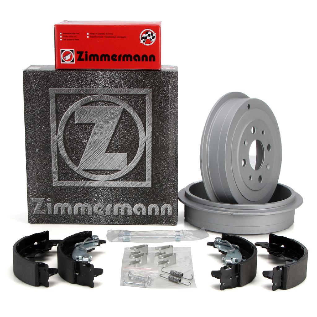 QUICK BRAKE Zubehörsatz, Bremsbacken 105-0866 ZIMMERMANN Bremstrommel 430.1788.20 + Bremsbackensatz 10990.113.8