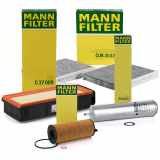 MANN Filterset 4-tlg BMW 5er F10 F11 M550d xDrive 7er F01-04 750d xDrive 381 PS N57