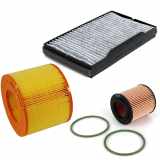 Filterset Filterpaket 3-tlg für SAAB 9-5 (YS3E) 1.9 TiD 150 PS bis 07.2009