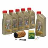 6 Liter CASTROL Edge Motoröl ÖL 5W30 M BMW Longlife-04 + MANN Ölfilter HU6004x